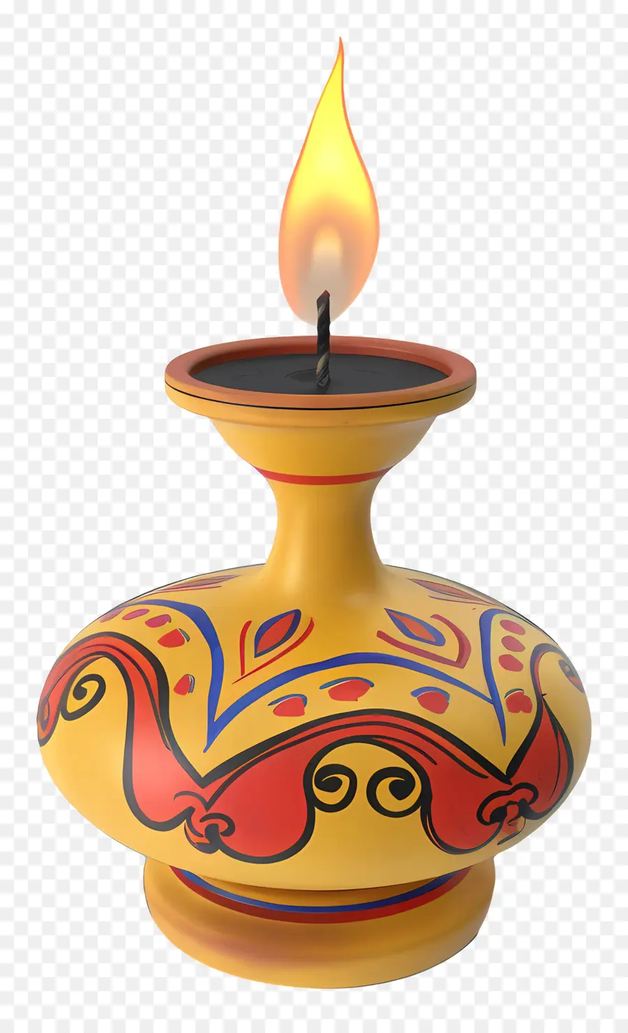 Lampu Diya，Lampu Minyak PNG