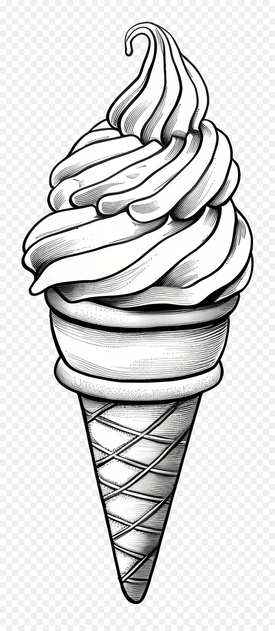 Kerucut Es Krim，Es Krim PNG