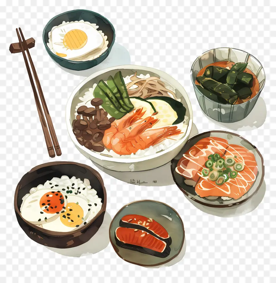 Makanan Korea，Makanan Jepang PNG