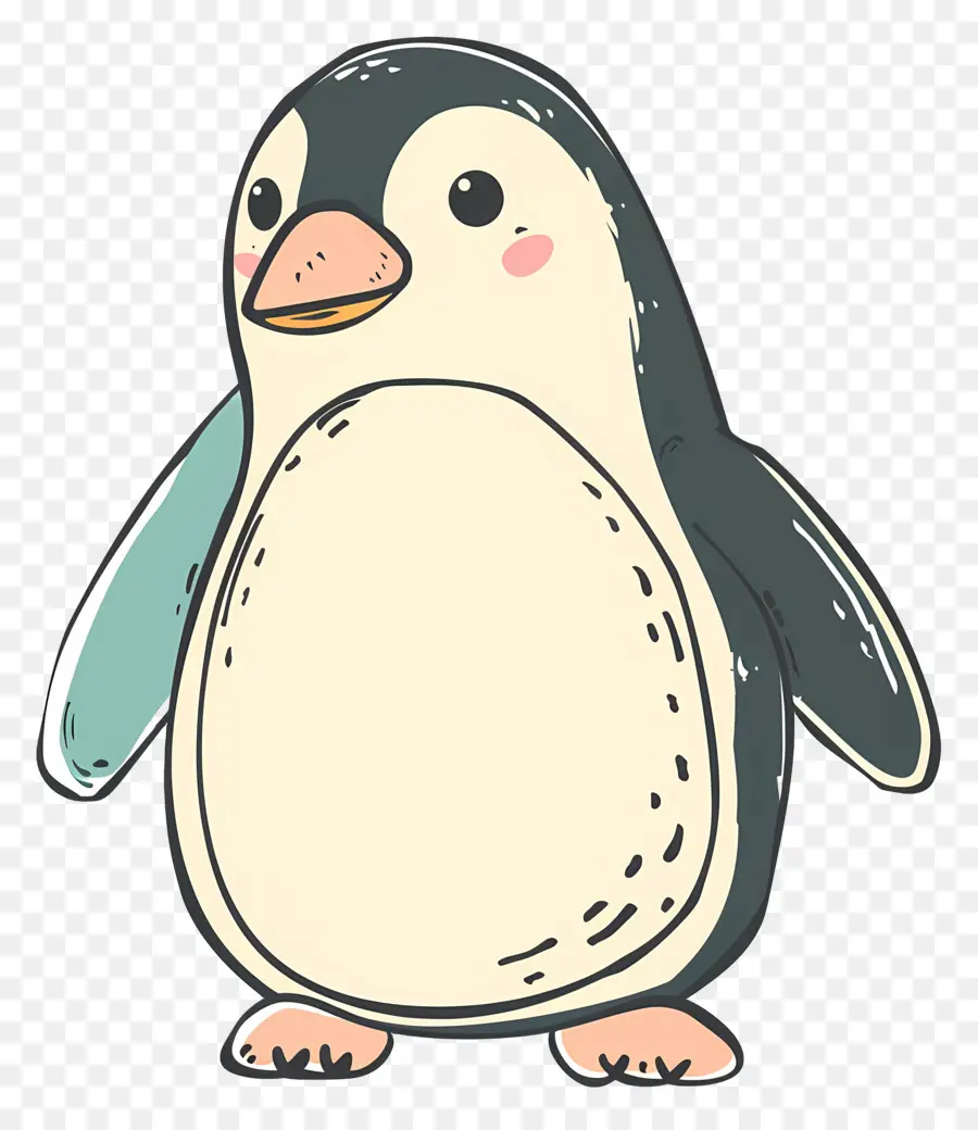 Penguin，Pinguin Yang Lucu PNG