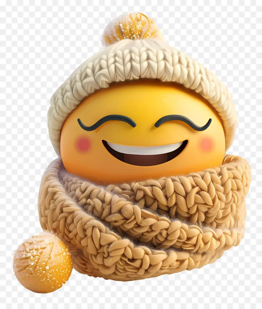 Emoji Senyum，Emoji Tersenyum PNG