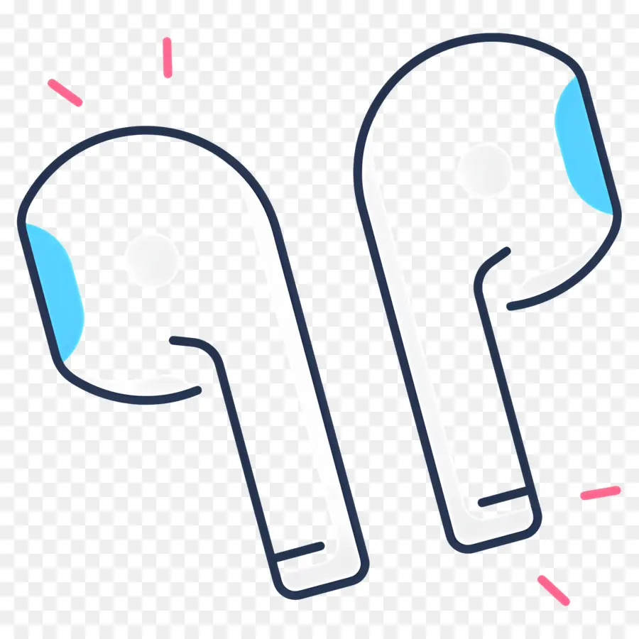 Airpod，Earbud Nirkabel PNG