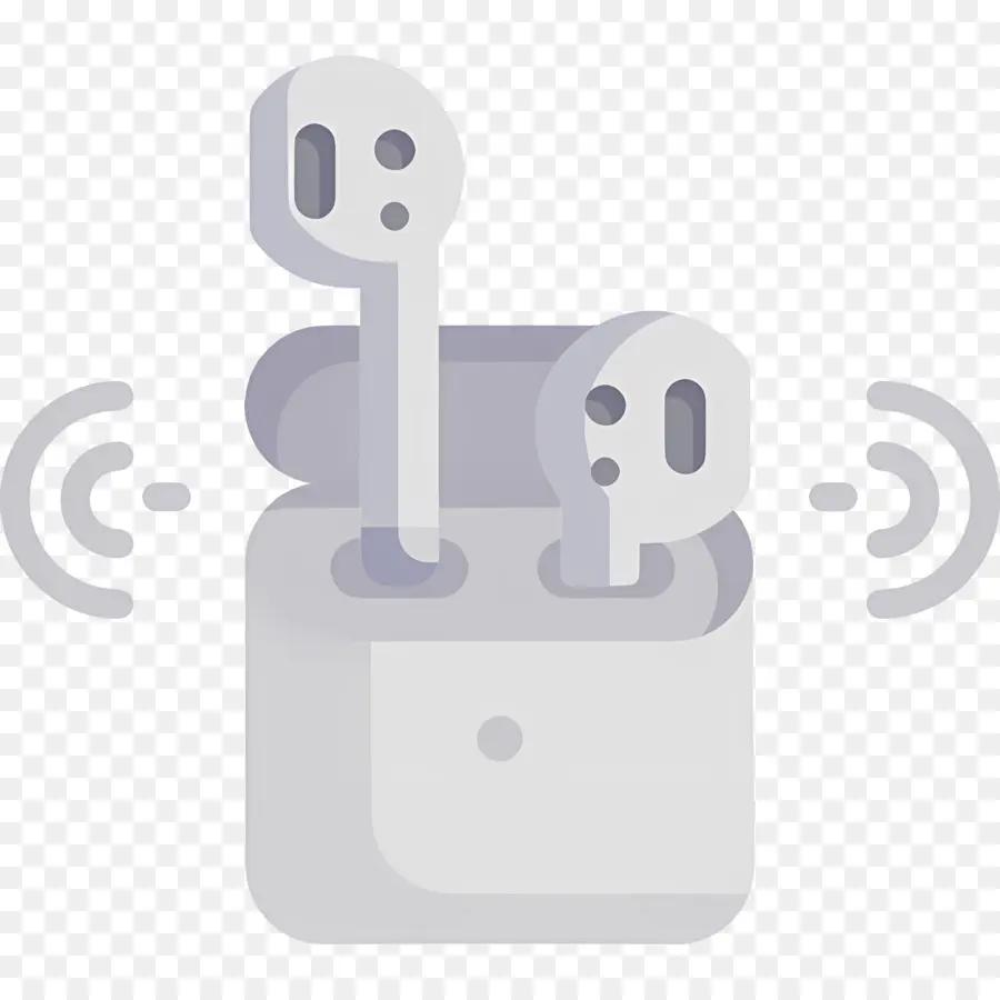 Airpod，Headphone Nirkabel PNG