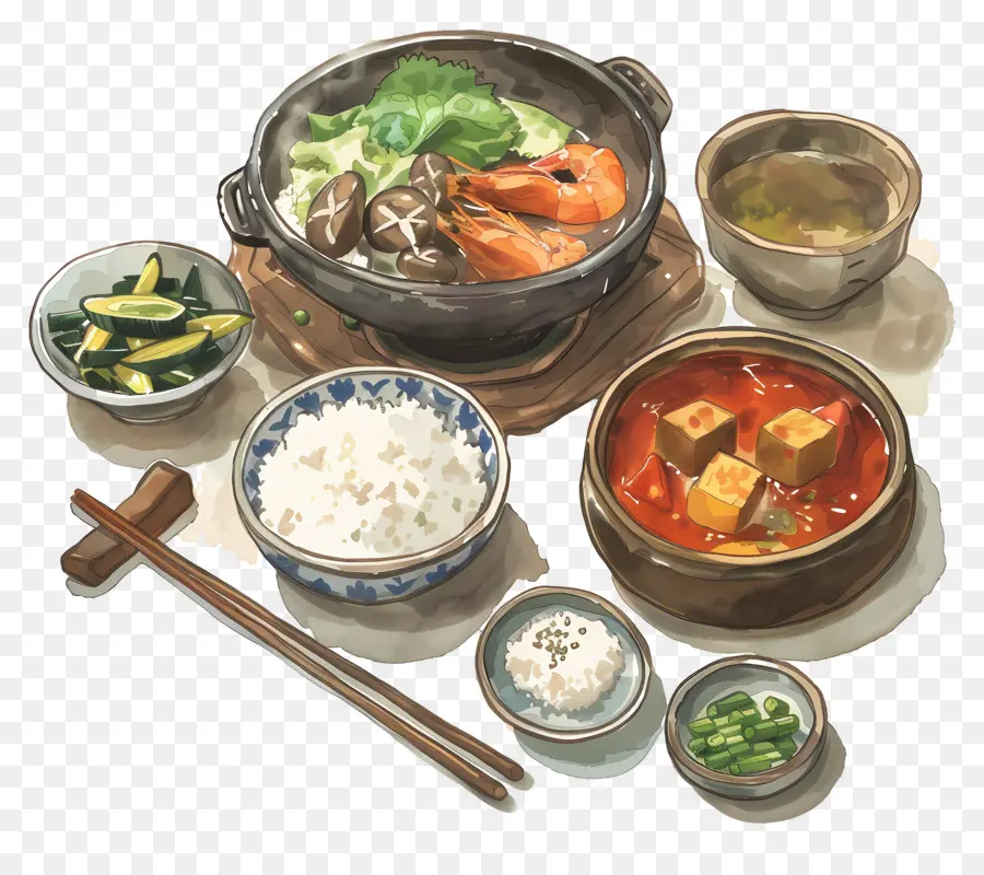 Makanan Korea，Makanan Jepang PNG