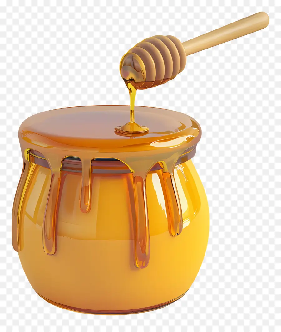 Pot Madu，Toples Madu PNG