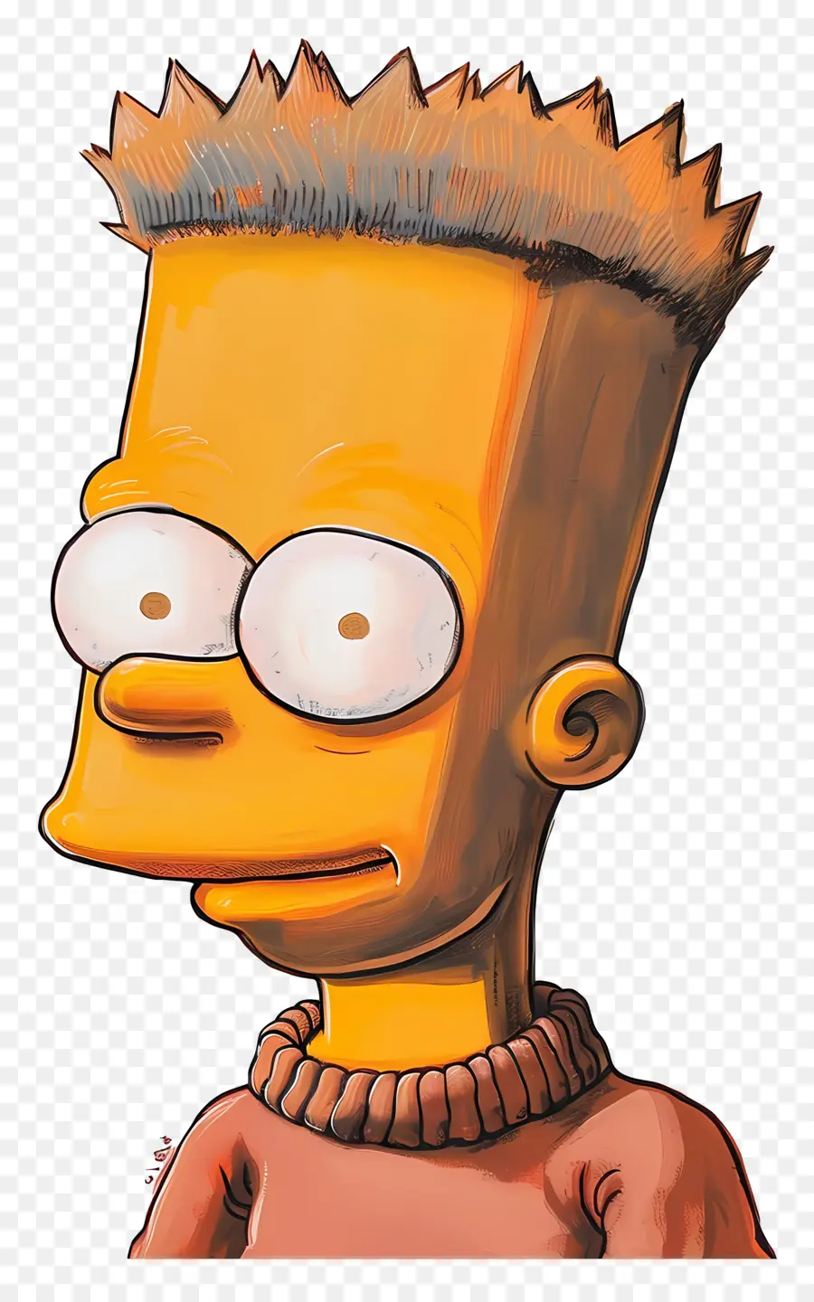 Bart Simpson，Bocah Kartun PNG