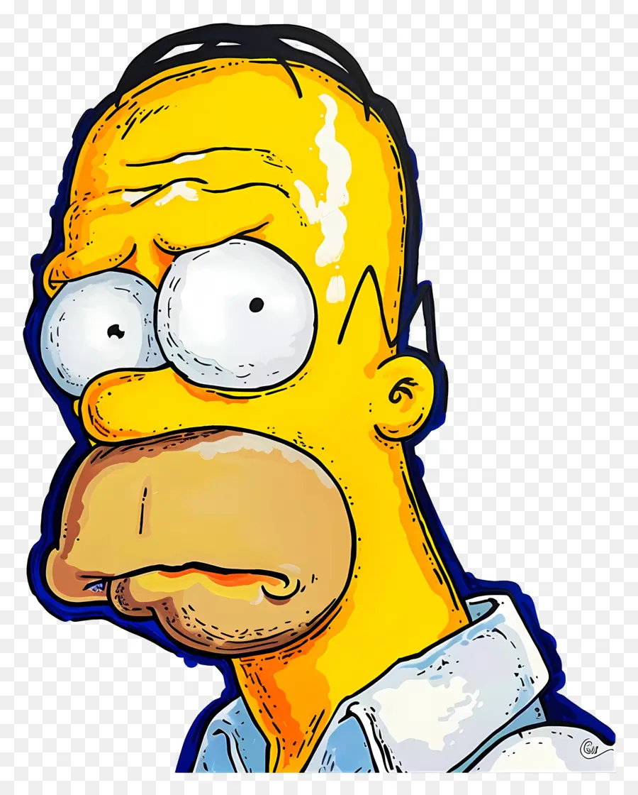 Homer Simpson，Karakter Kartun PNG