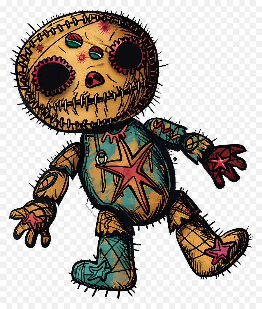 Boneka Voodoo，Jahitan PNG