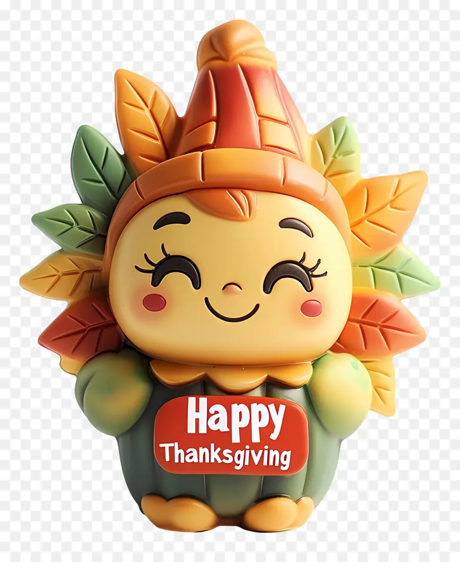 Selamat Hari Thanksgiving，Karakter Syukur PNG