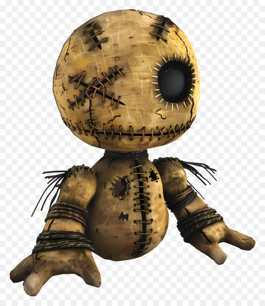 Boneka Voodoo，Dijahit PNG