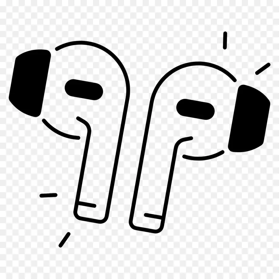 Airpod，Earbud PNG