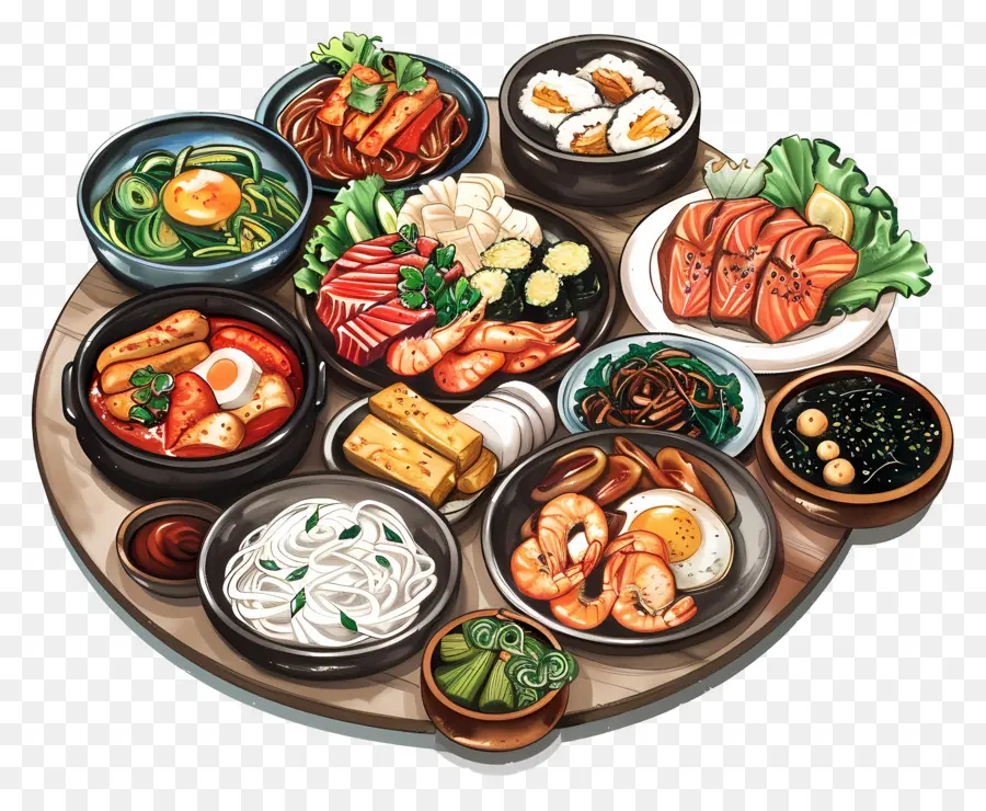 Makanan Korea，Aneka Hidangan PNG