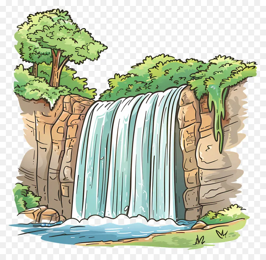 Air Terjun，Air PNG