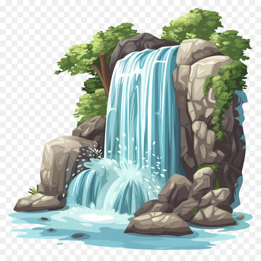 Air Terjun，Air PNG