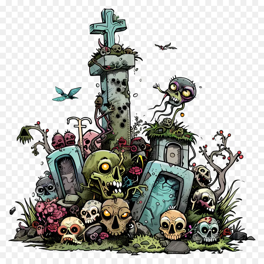 Kuburan Zombie，Makam PNG