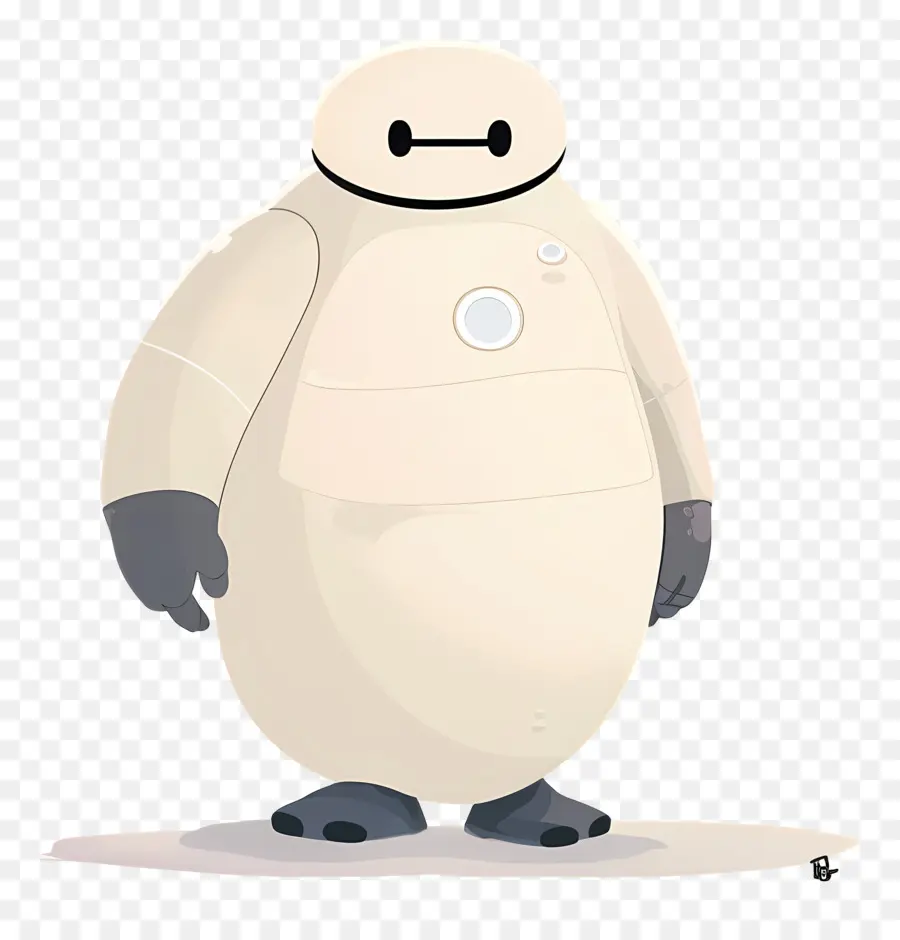 Baymax，Robot Putih PNG