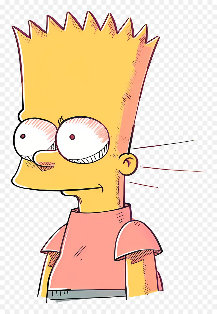 Bart Simpson，Karakter Kartun PNG