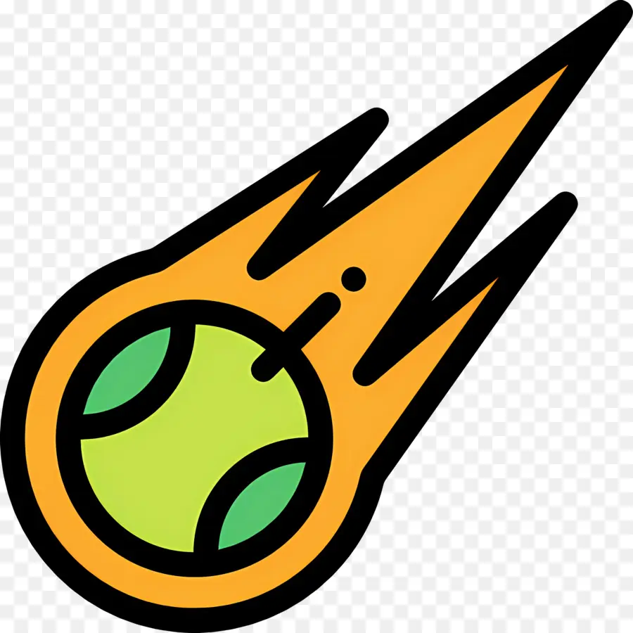 Bola Tenis，Meteor PNG