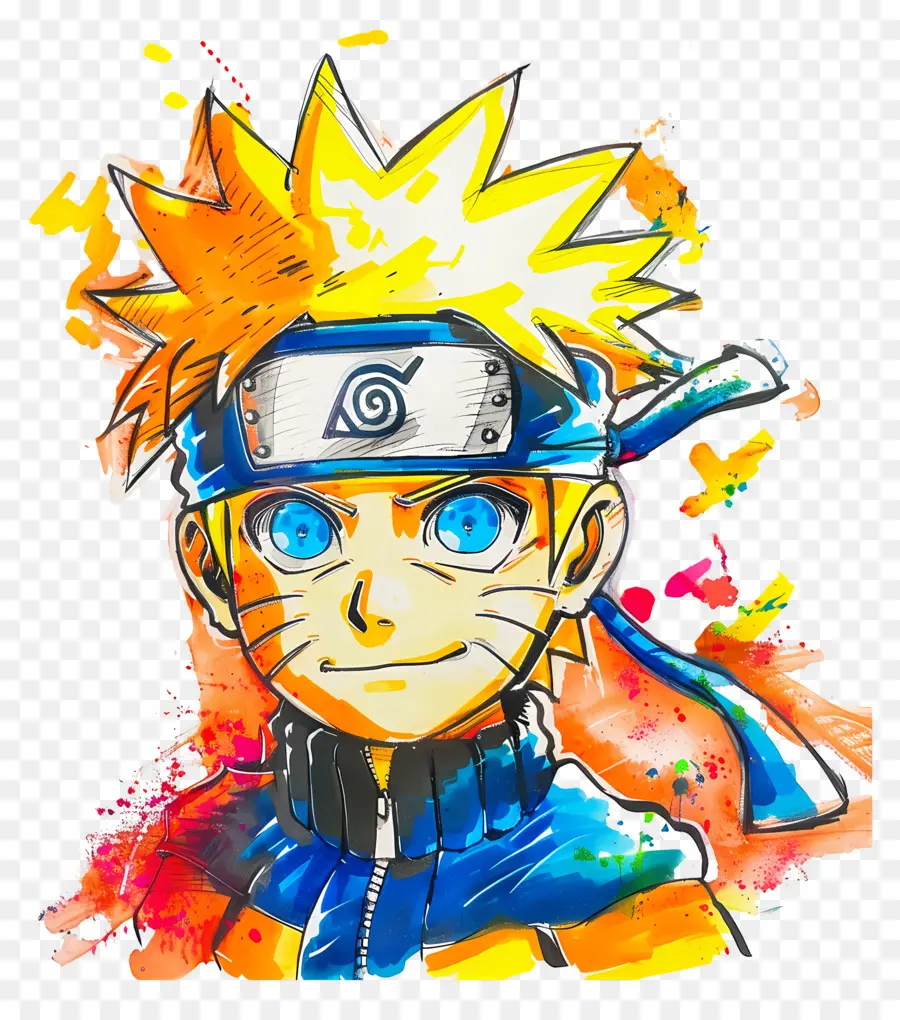 Naruto Uzumaki，Karakter Anime PNG