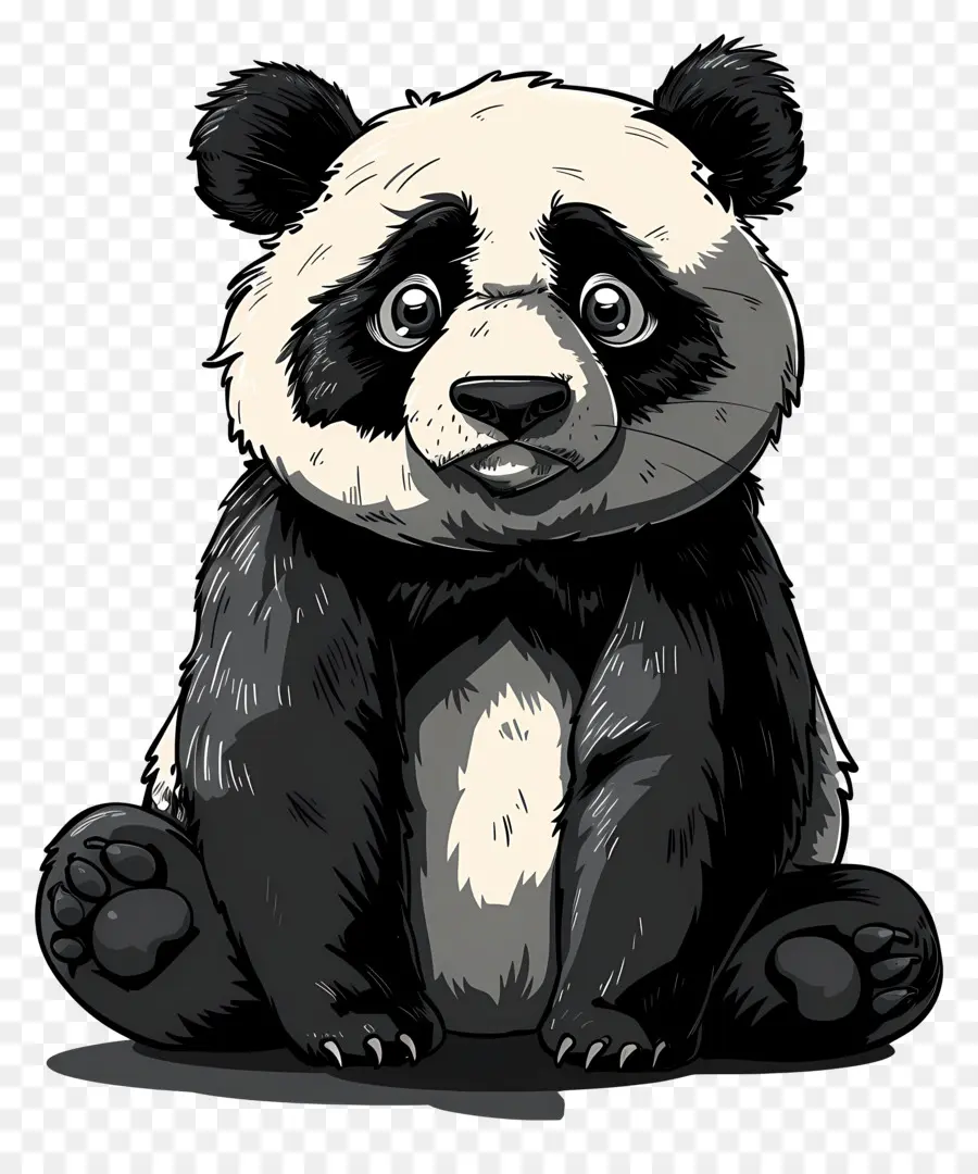 Panda，Beruang PNG