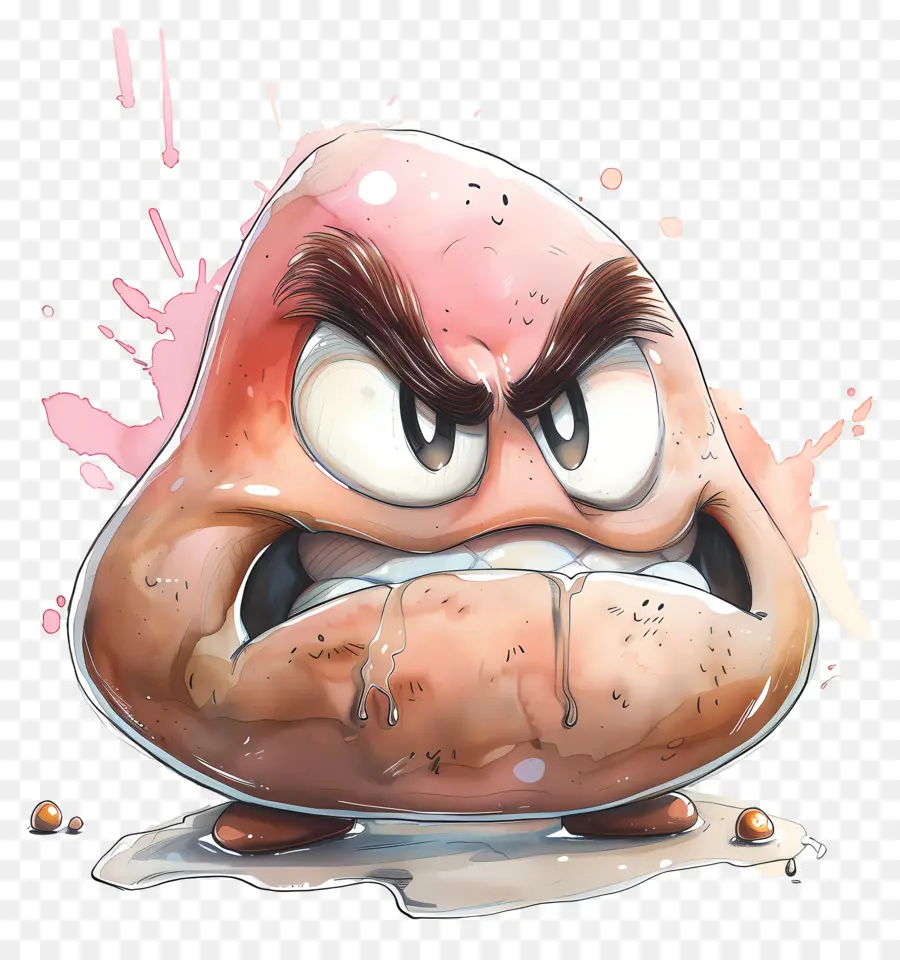 Goomba，Karakter Marah PNG