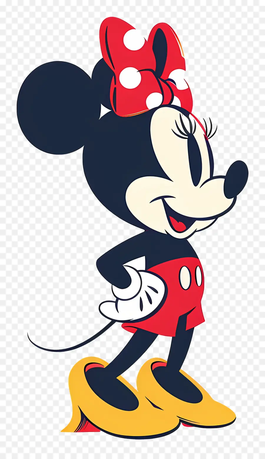 Minnie Tikus，Kartun PNG