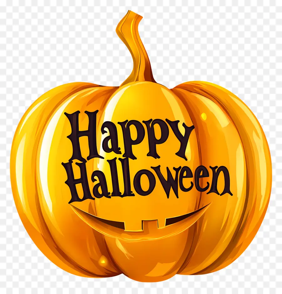 Selamat Halloween，Labu Halloween PNG