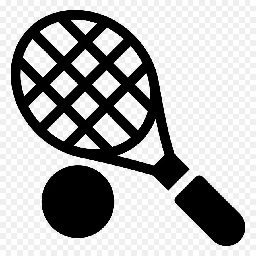 Raket Tenis，Raket Tenis Dan Bola PNG