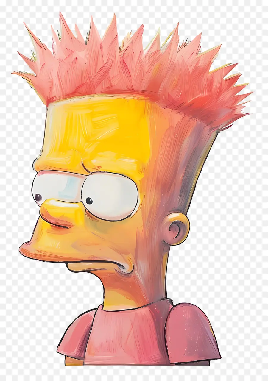 Bart Simpson，Bocah Kartun PNG