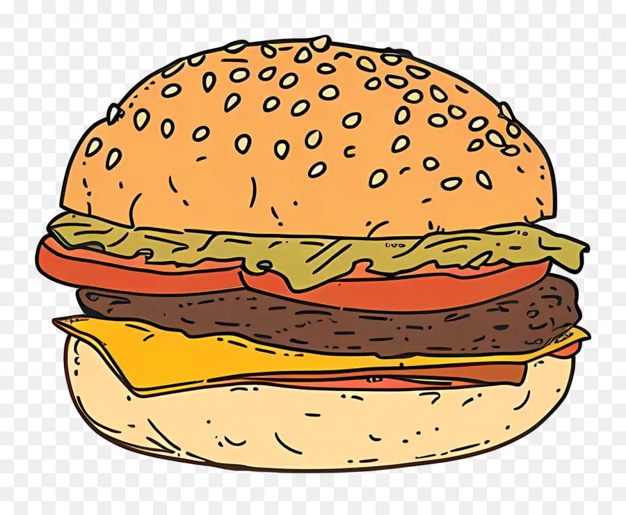 Burgernya，Sandwich PNG