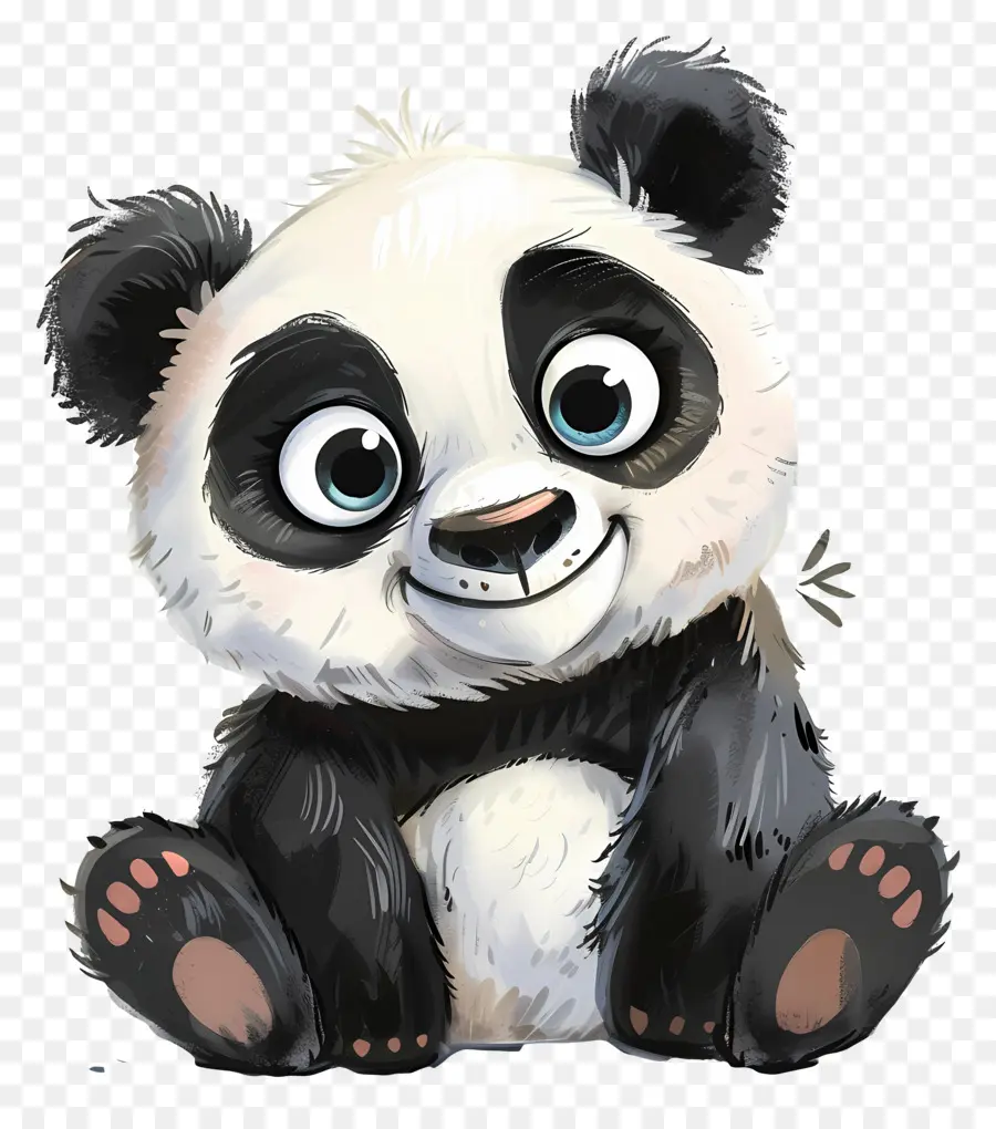 Panda，Panda Yang Lucu PNG