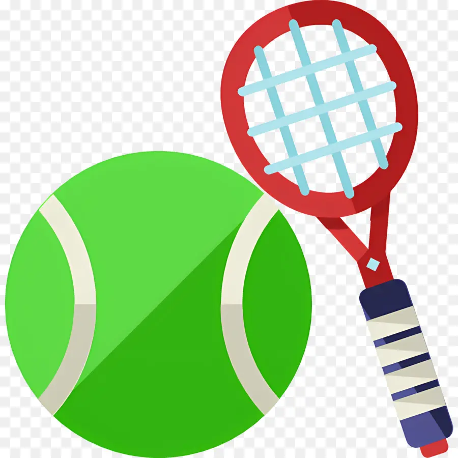 Raket Tenis，Raket Tenis Dan Bola PNG