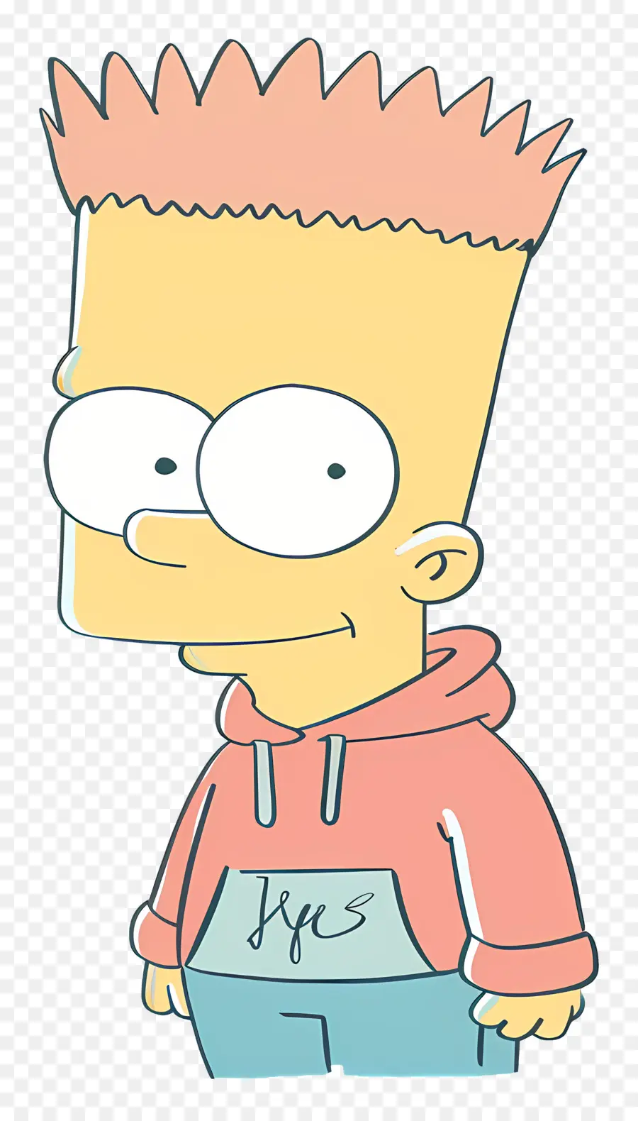 Bart Simpson，Bocah Kartun Dengan Rambut Runcing PNG