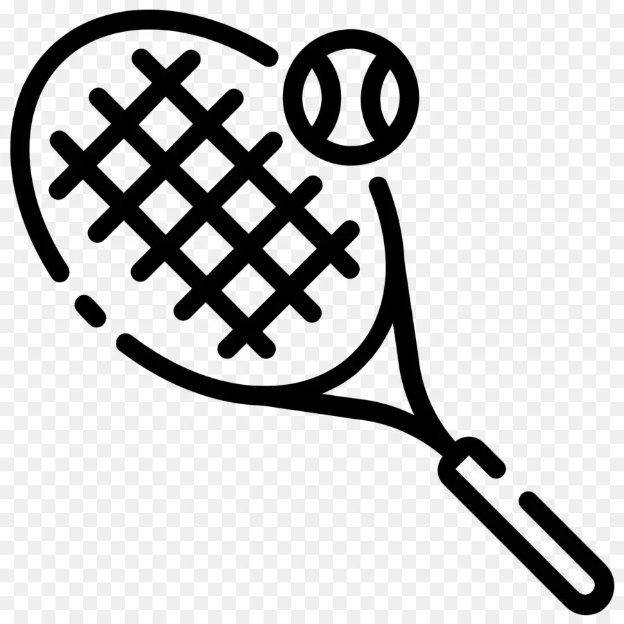 Raket Tenis，Raket Tenis Dan Bola PNG