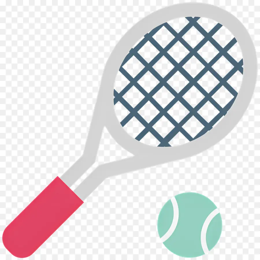 Raket Tenis，Raket Tenis Dan Bola PNG