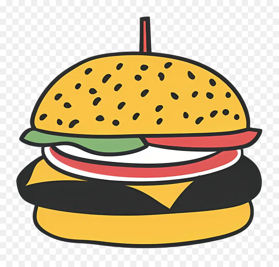 Burgernya，Keju PNG