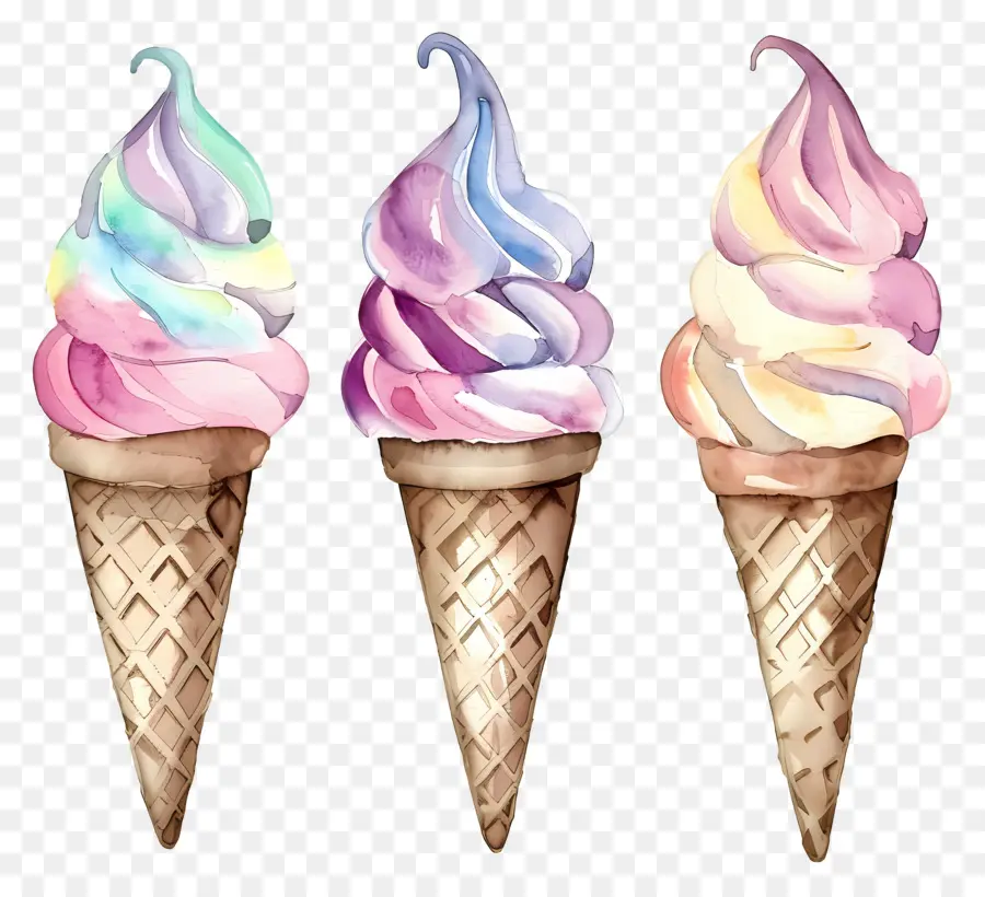 Kerucut Es Krim，Es Krim PNG