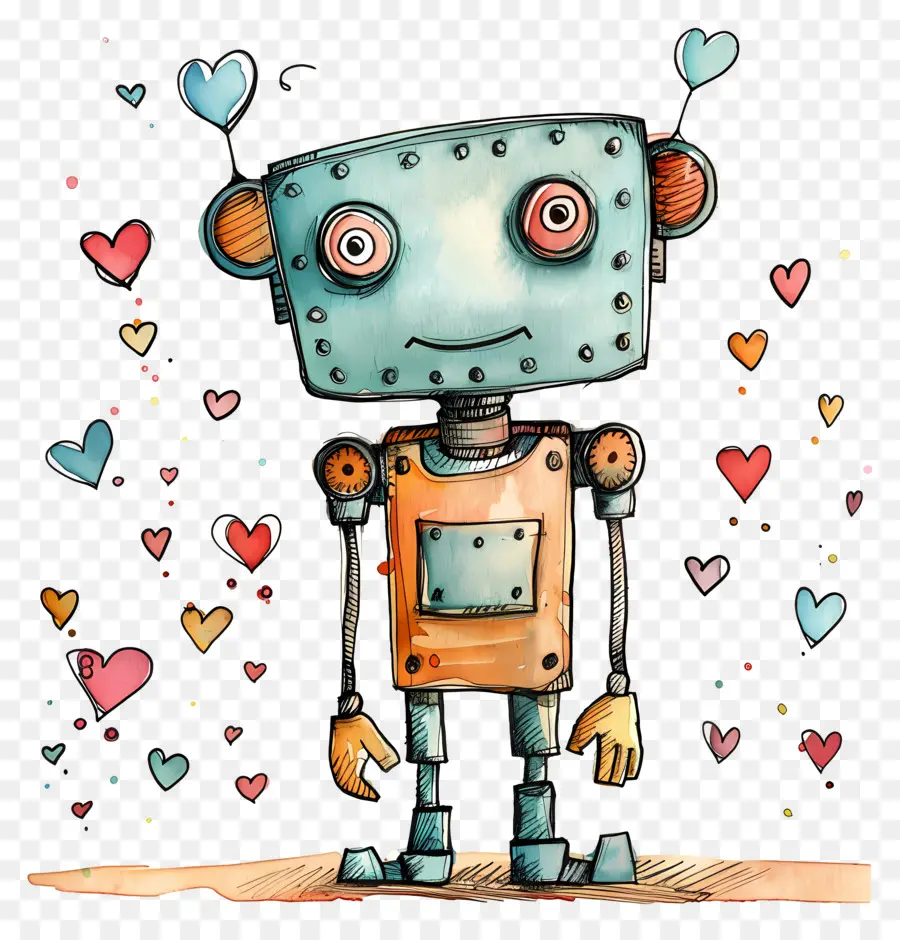 Robot，Robot Lucu PNG