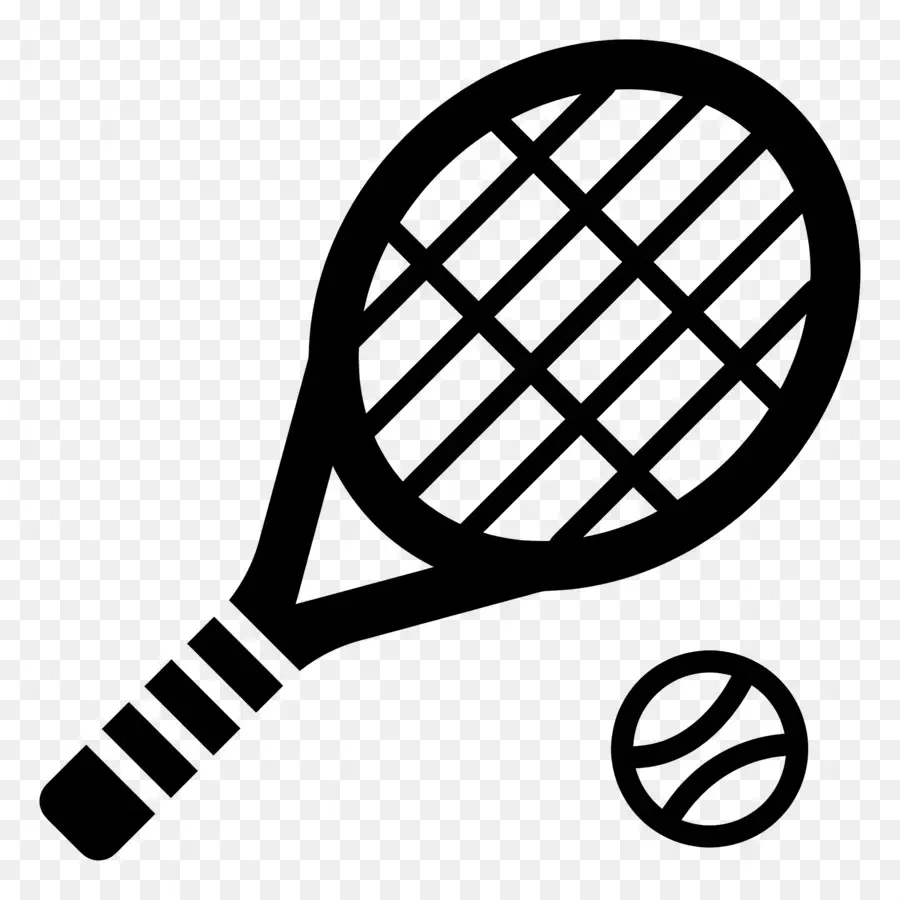 Raket Tenis，Raket Tenis Dan Bola PNG