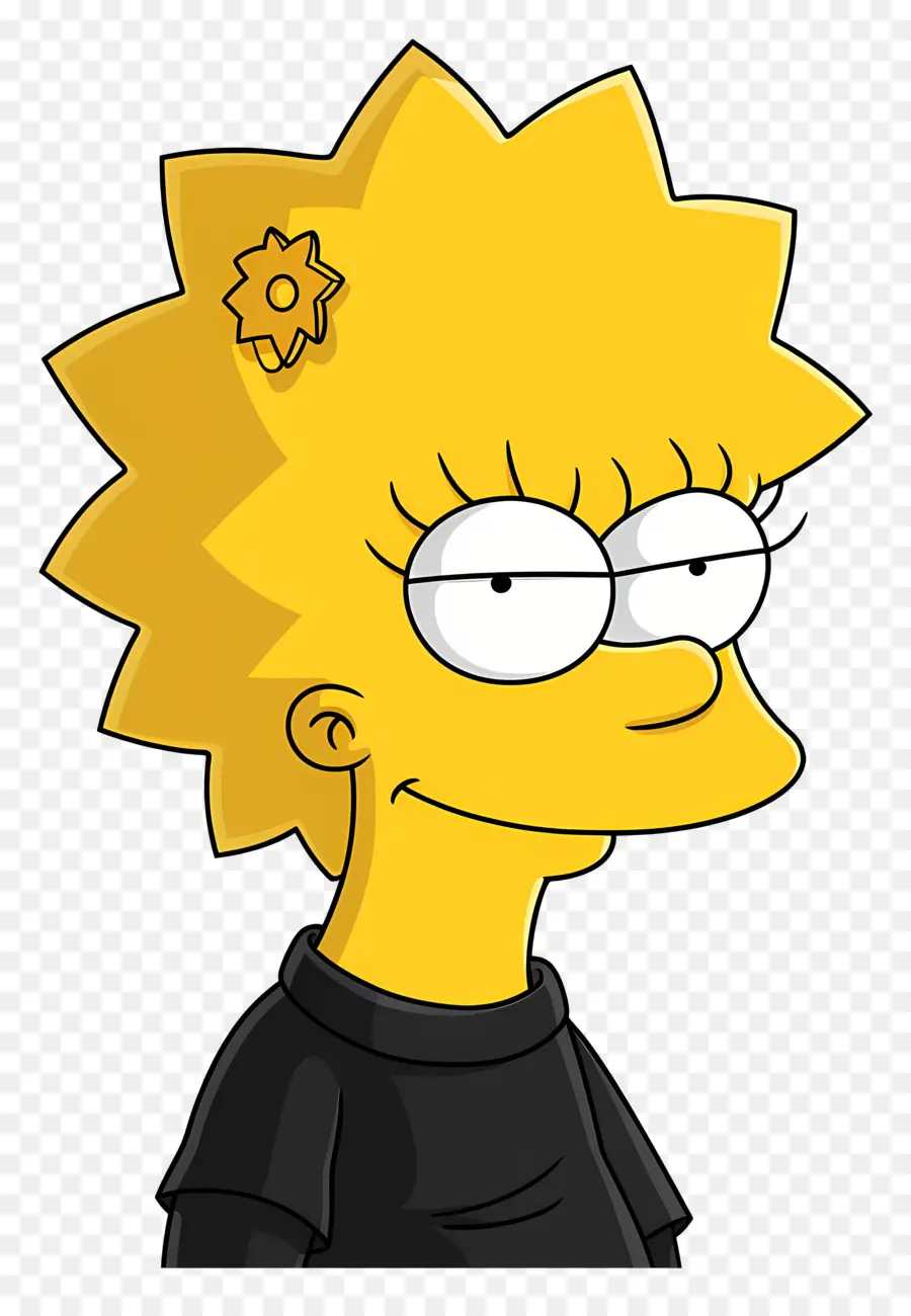 Lisa Simpson，Kartun PNG