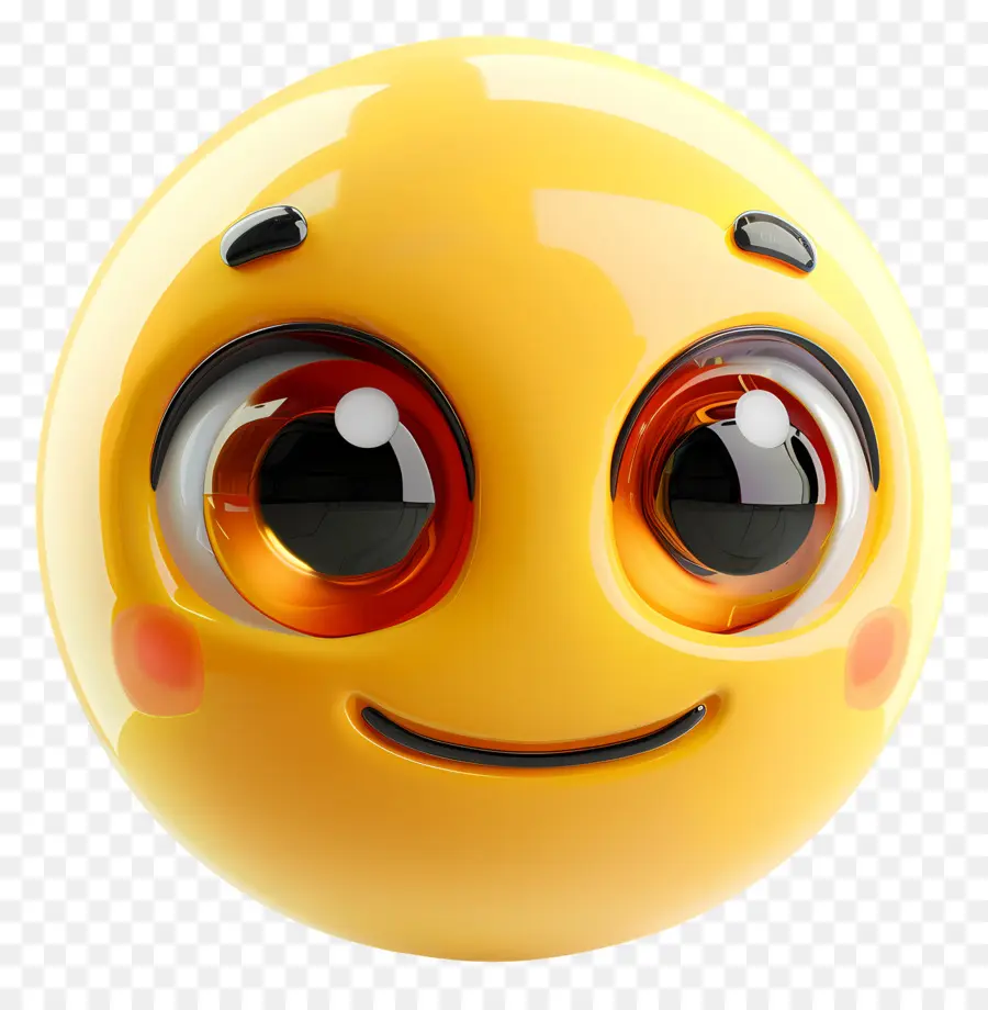 Emoji Senyum，Wajah Tersenyum PNG