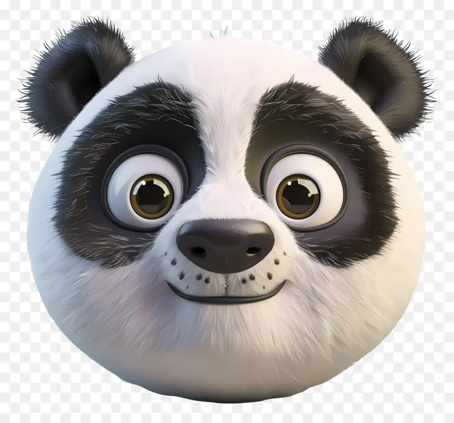 Wajah Panda，Wajah Panda Yang Lucu PNG