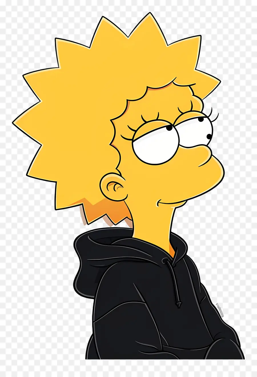 Lisa Simpson，Karakter Kartun PNG