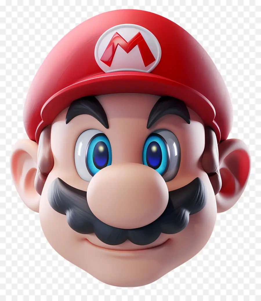 Mario，Topi Merah PNG