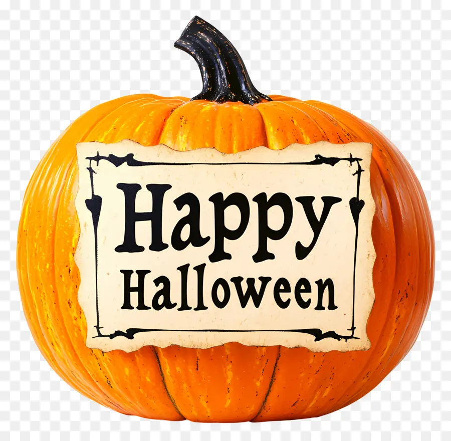 Selamat Halloween，Labu Halloween PNG