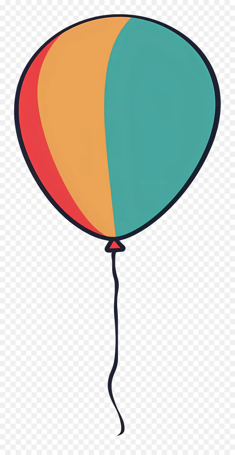 Balon，Balon Oranye PNG