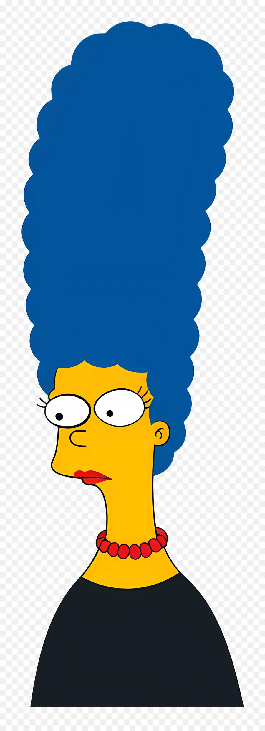 Marge Simpson，Wanita Berambut Biru PNG