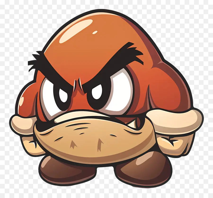 Goomba，Karakter Kartun Pemarah PNG