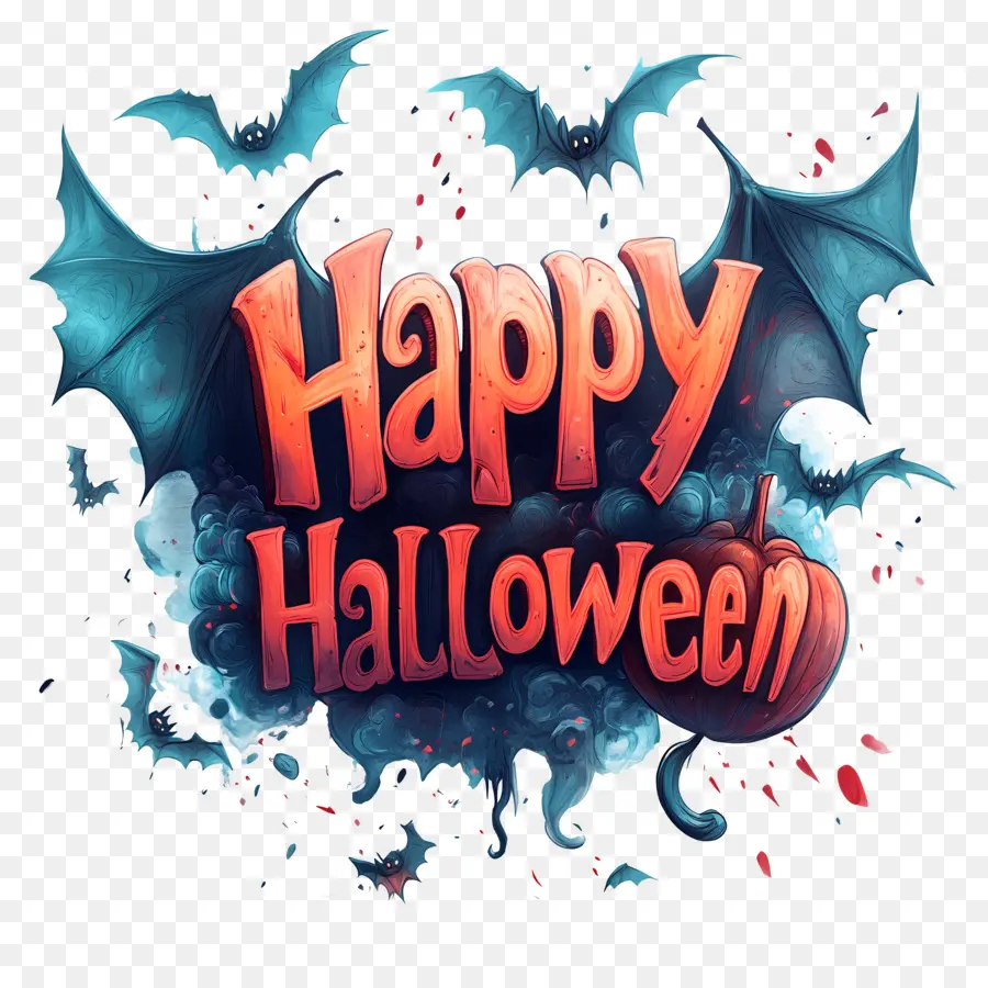 Selamat Halloween，Kelelawar PNG