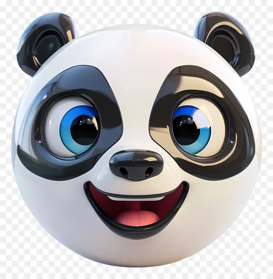 Wajah Panda，Wajah Panda Yang Lucu PNG